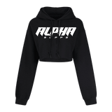 Alpha Crop Top Hoodie - Alpha Supps®