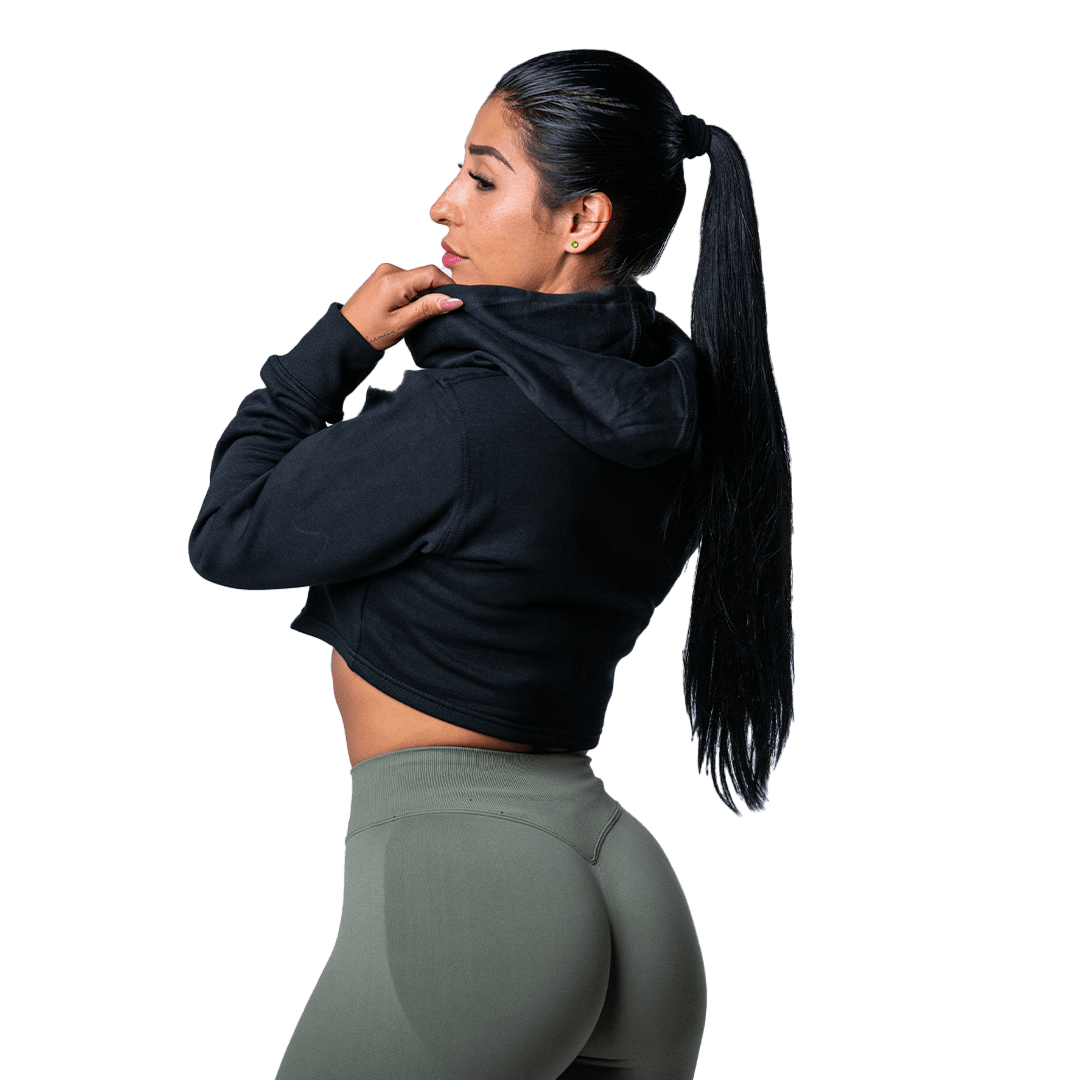 Alpha Crop Top Hoodie - Alpha Supps®