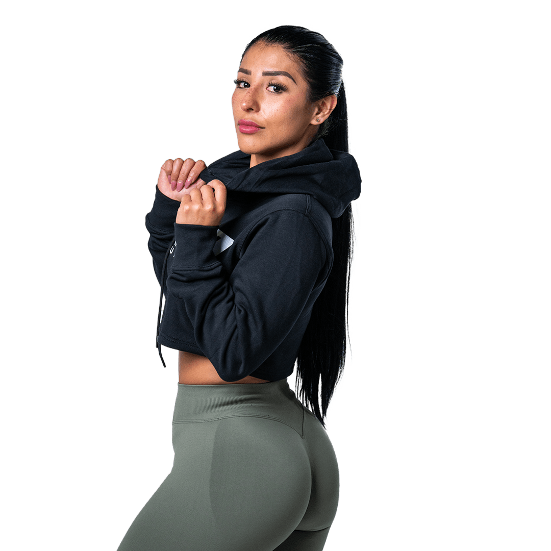 Alpha Crop Top Hoodie - Alpha Supps®