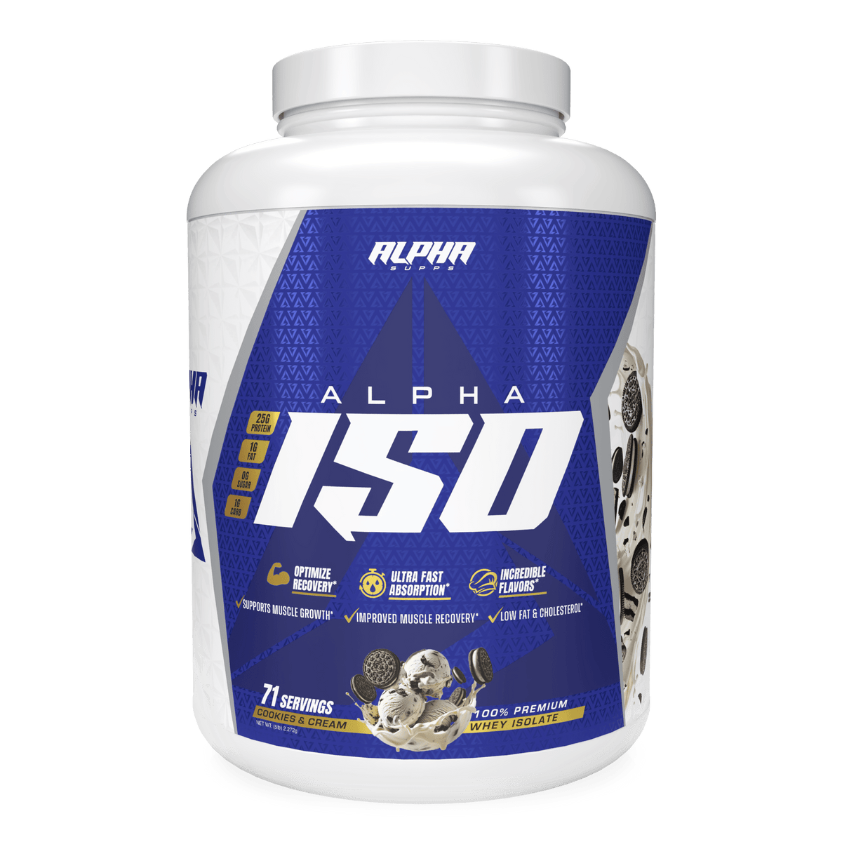 Alpha Iso Alpha ISO Protein - Pure Whey Isolate for Muscle Growth – Alpha Supps®
