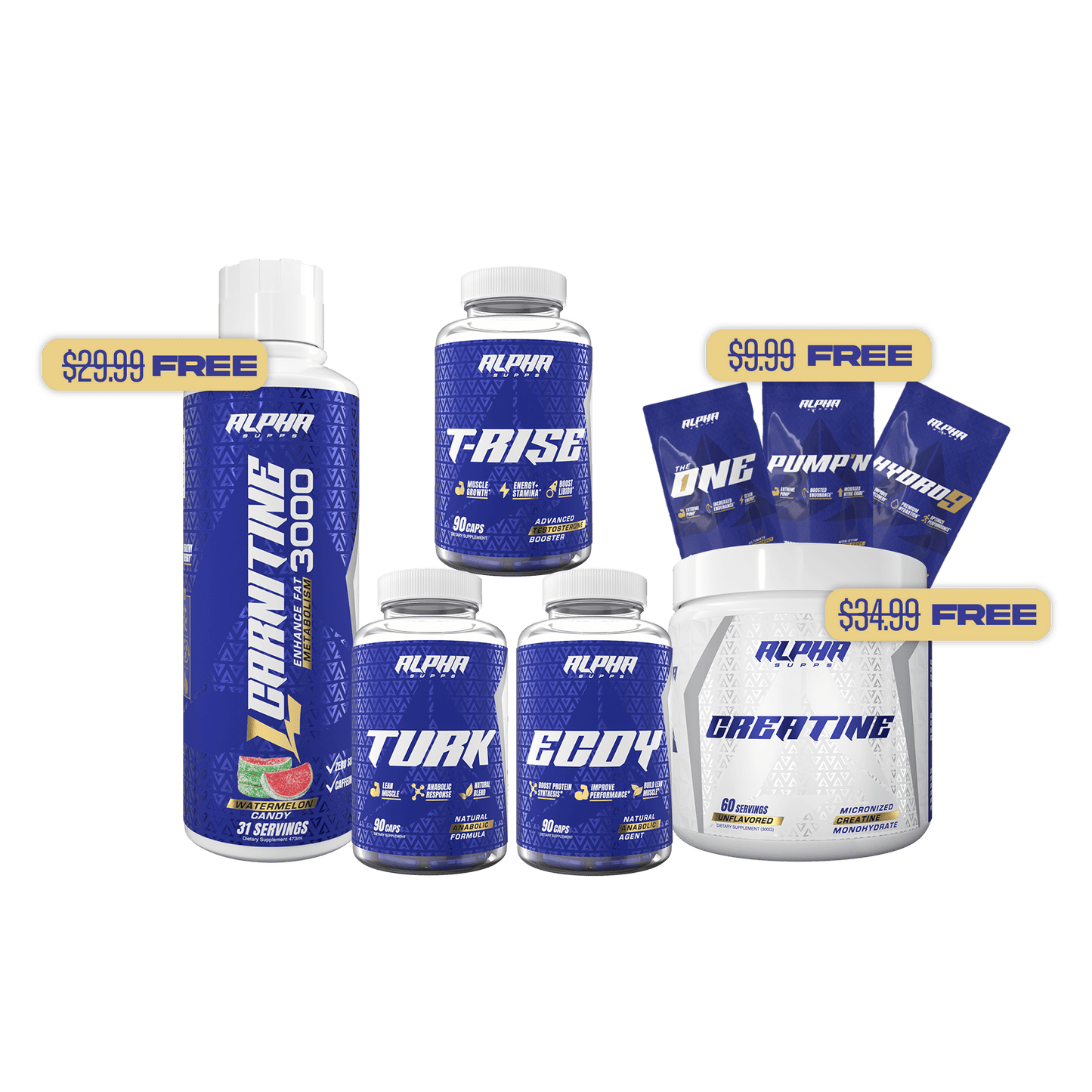 Alpha Male Stack - Alpha Supps®