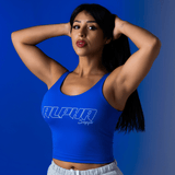 Alpha Royal Blue Crop Top - Alpha Supps®
