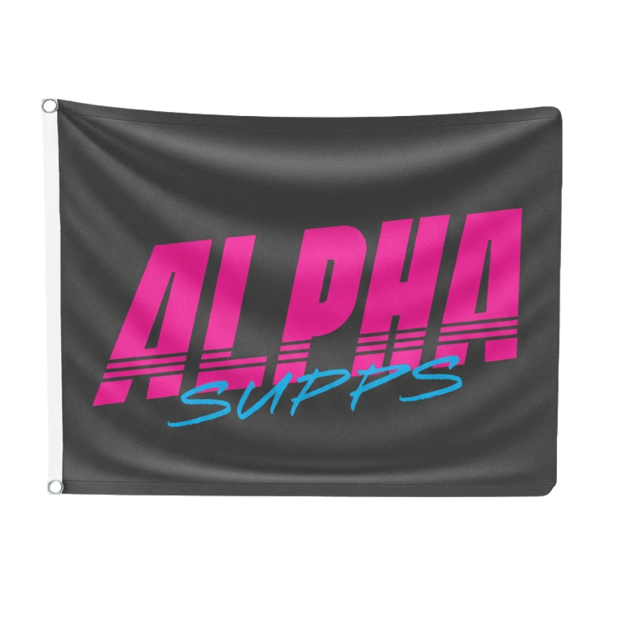Alpha Supps Miami Vice Flag - Alpha Supps®