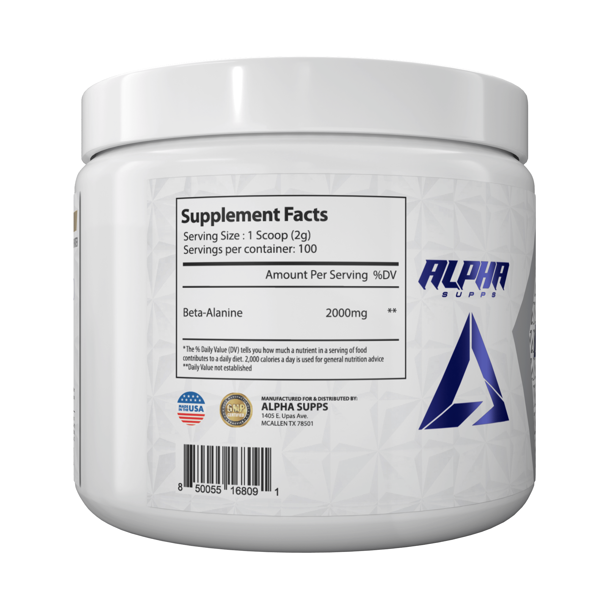 Beta Alanine - Alpha Supps®
