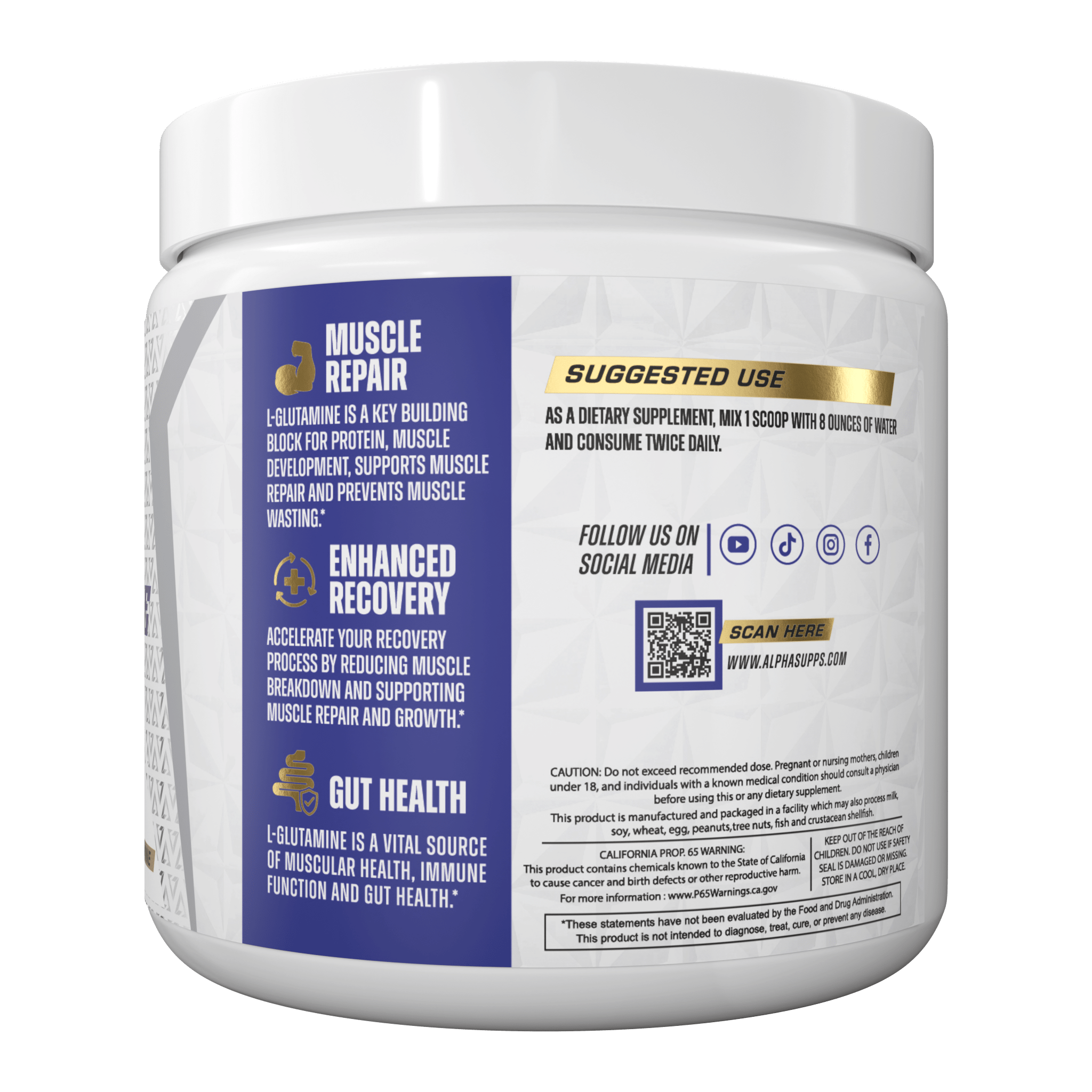 Glutamine - Alpha Supps®