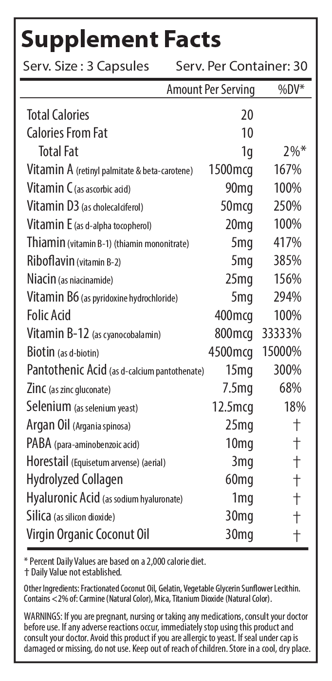 Hair Skin & Nails - Alpha Supps®
