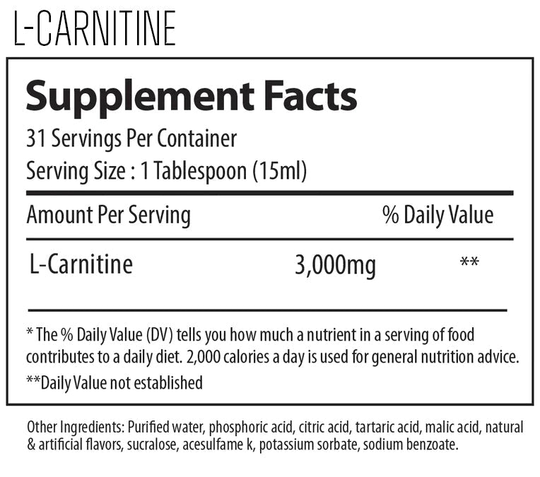 L-Carnitine 3000 L-Carnitine 3000