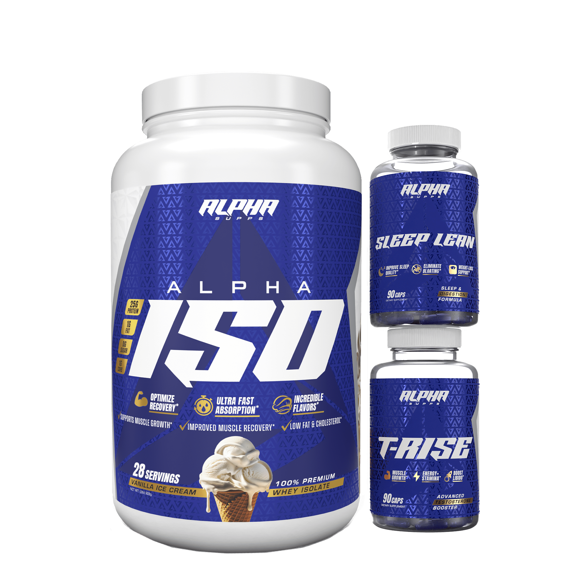 Men's Lean Muscle Stack - Alpha Supps®