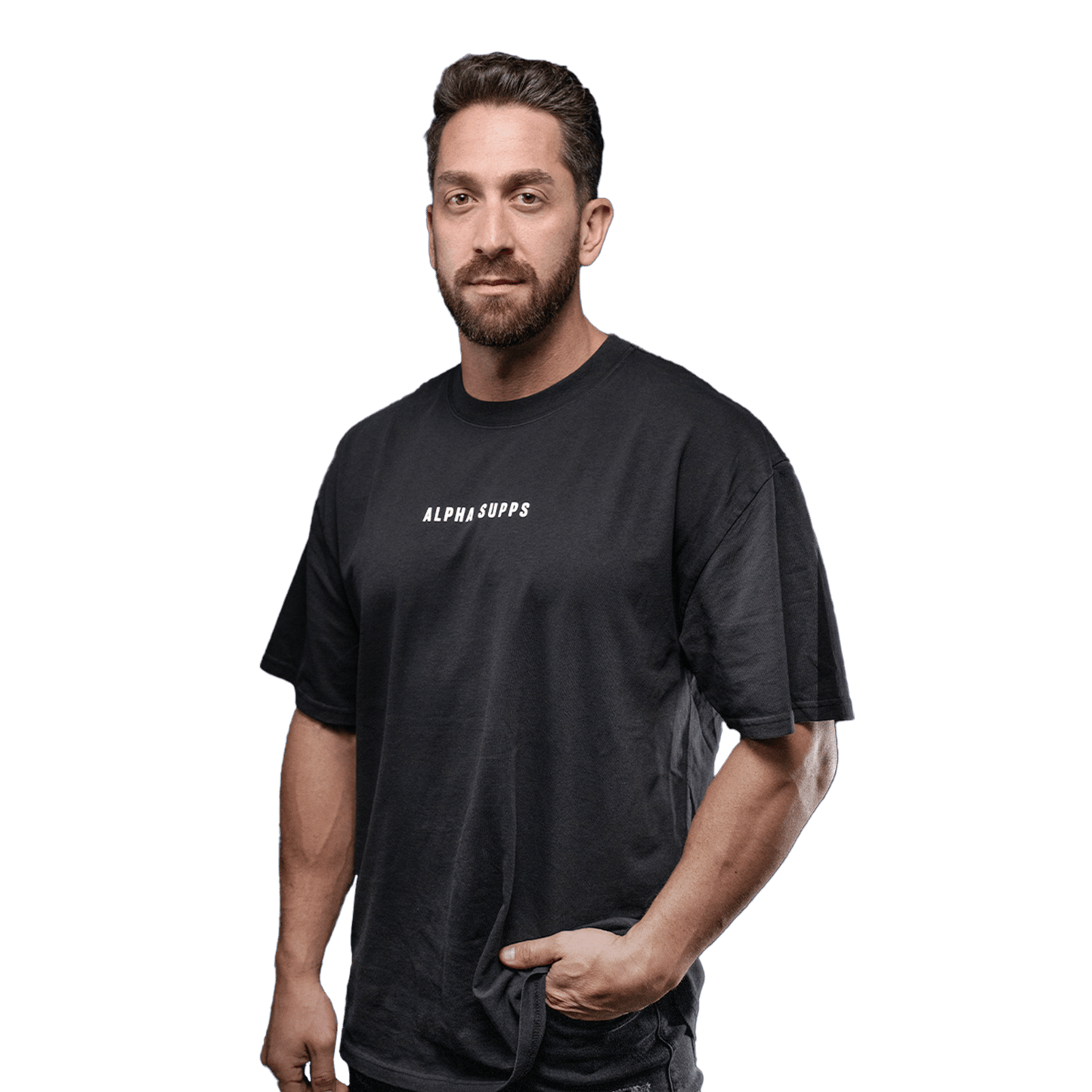 Faded Black Tee - Alpha Supps®