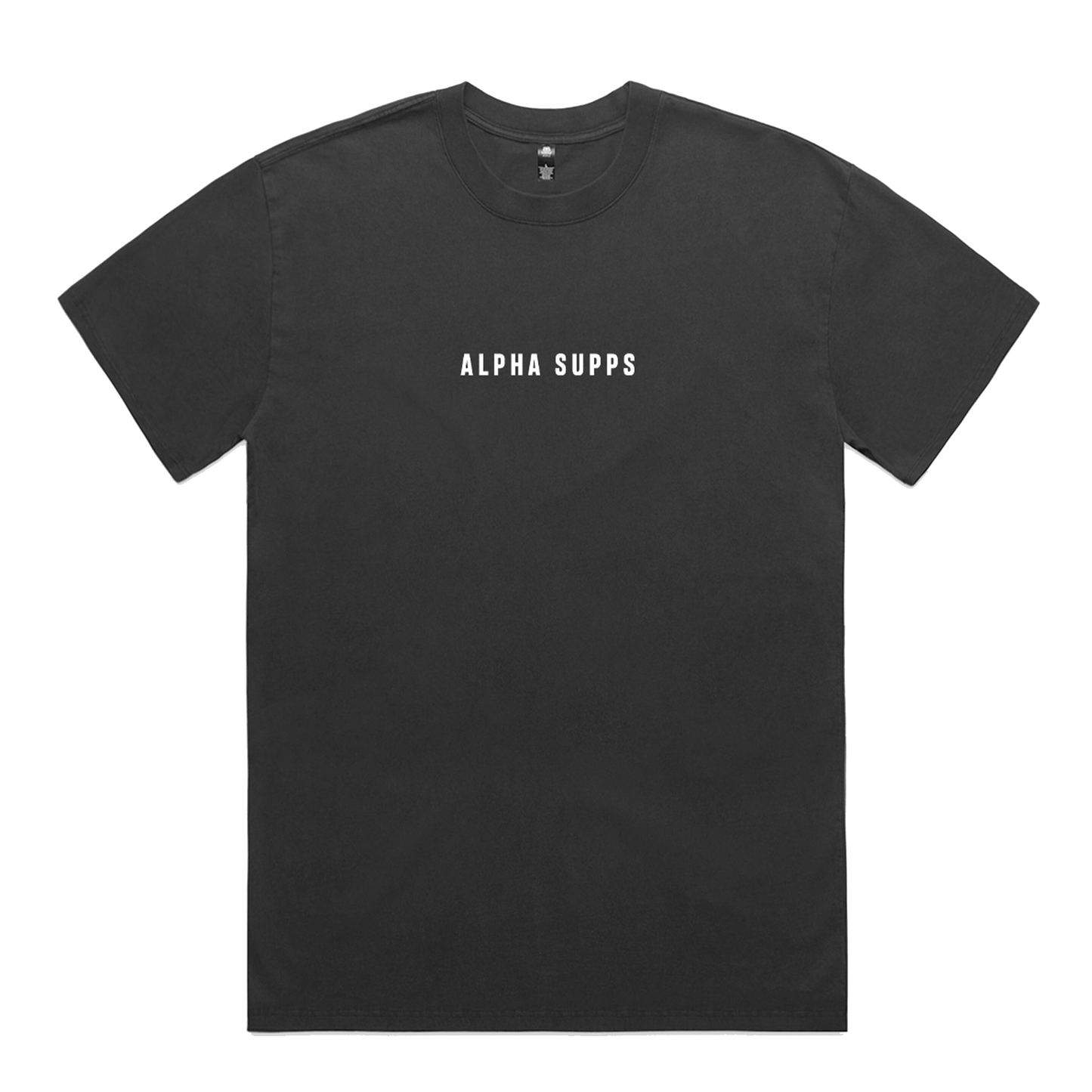 Faded Black Tee - Alpha Supps®