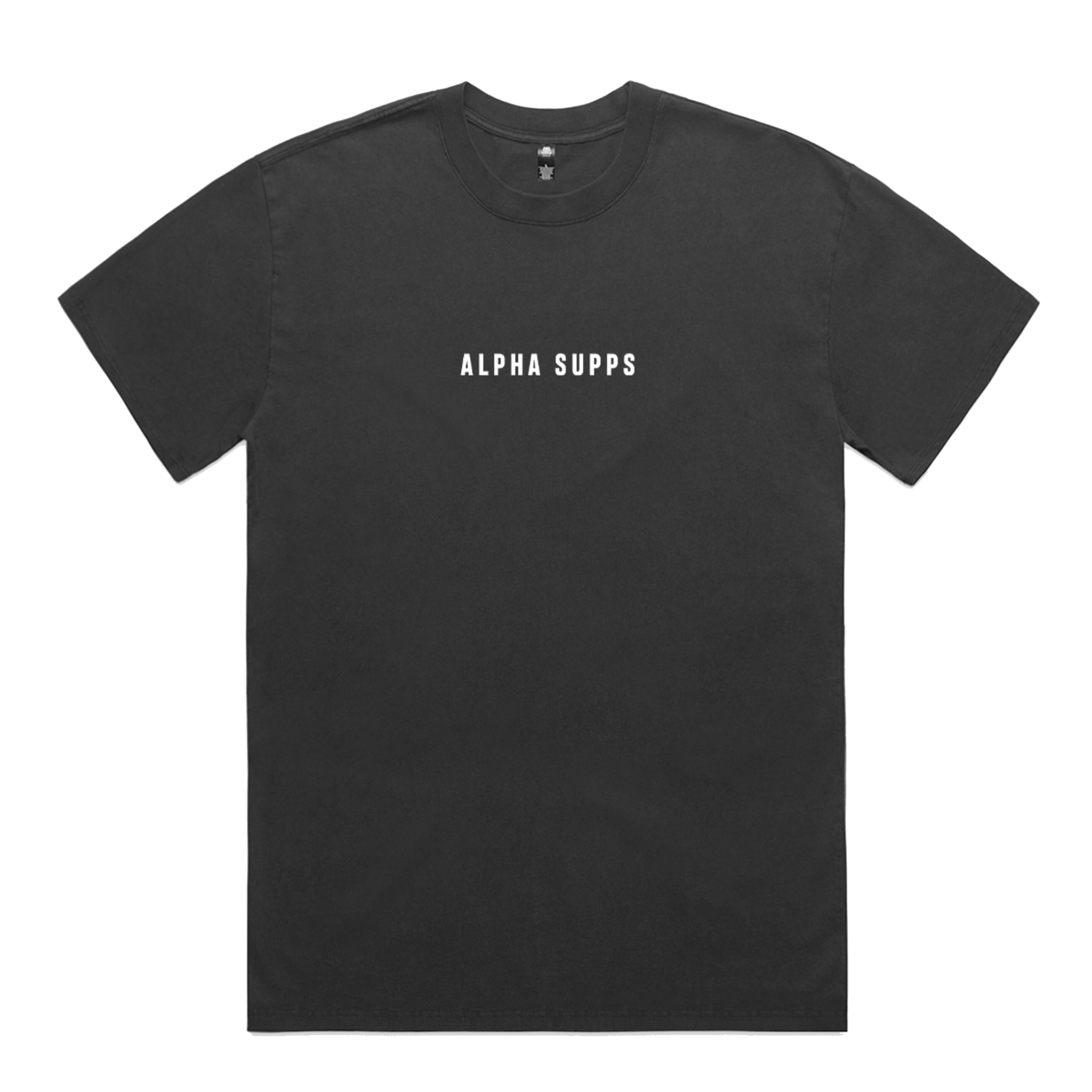 Faded Black Tee - Alpha Supps®