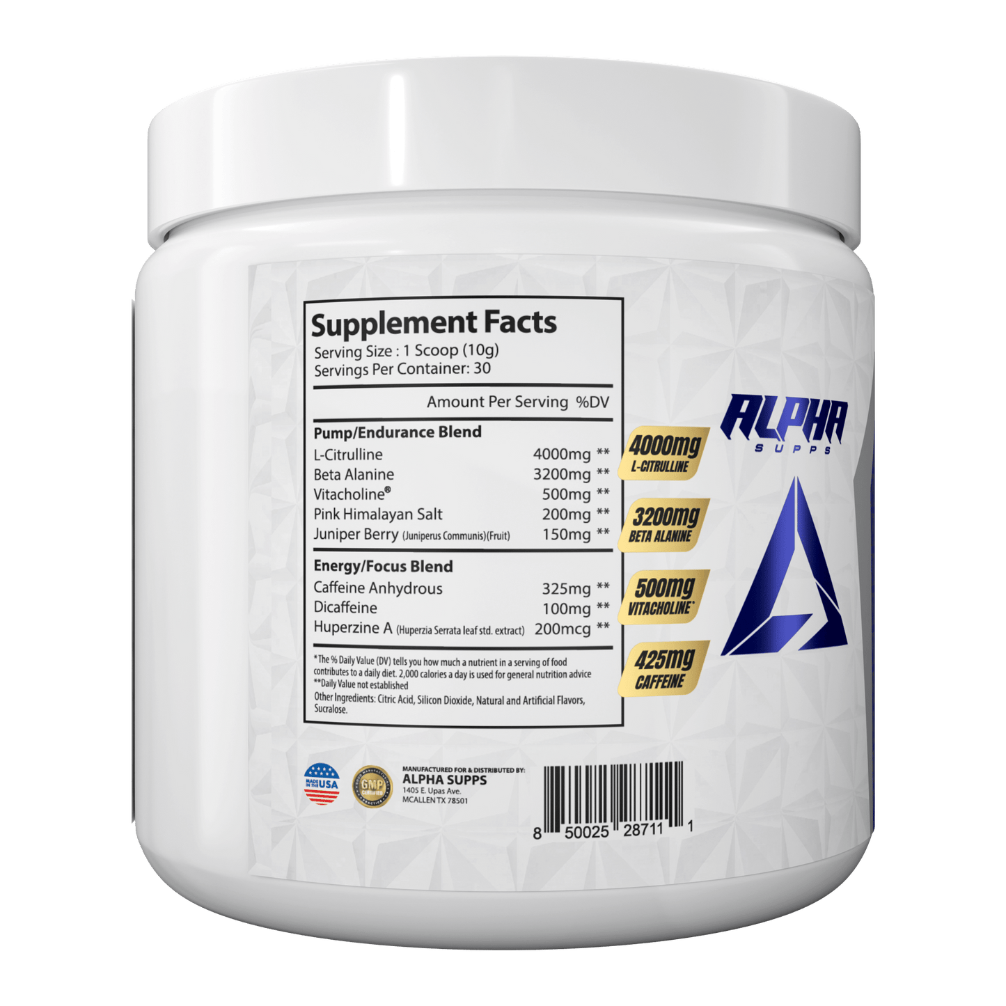 PRE - Alpha Supps®