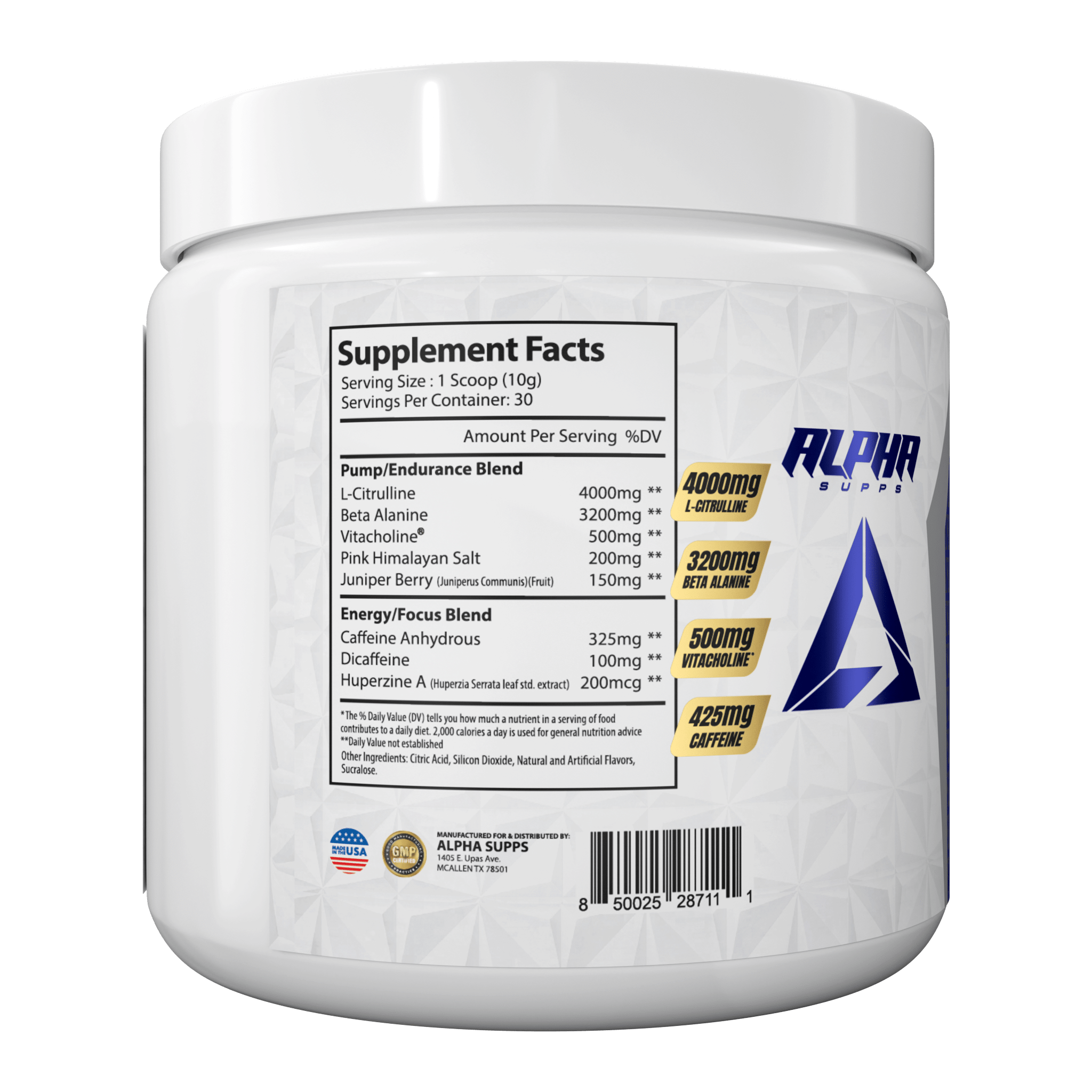 PRE - Alpha Supps®