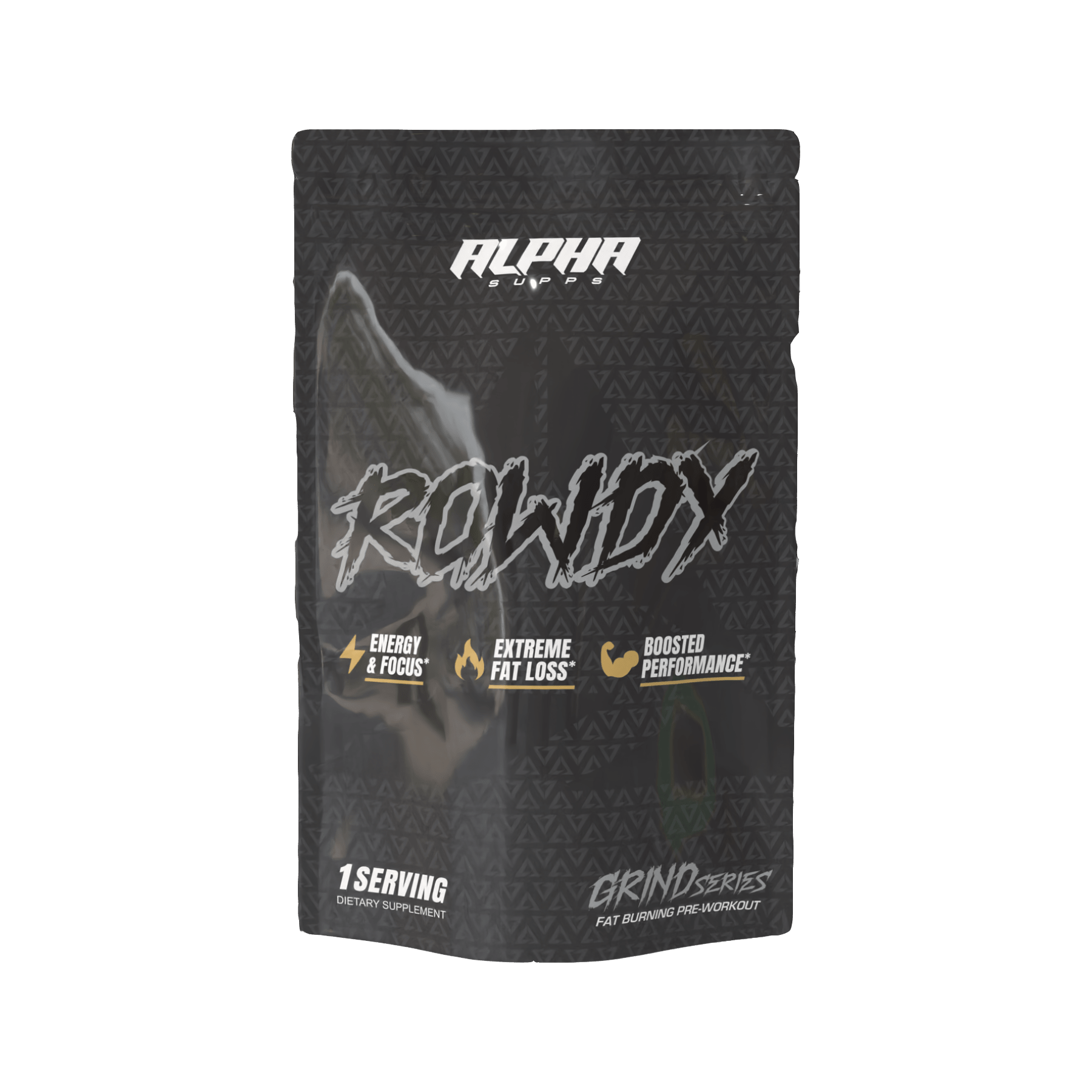 ROWDY SINGLE SERVING - Alpha Supps®